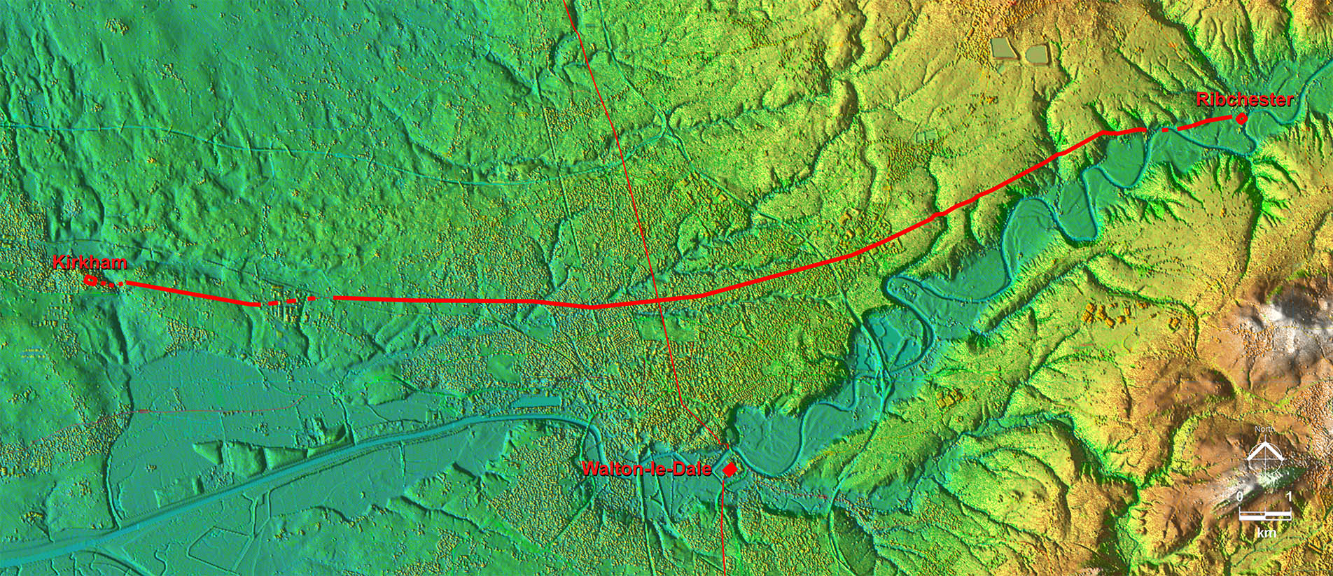 full route lidar